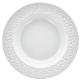 Gourmet plate, deep, Royal Blossom, white, Shape "No 41", Ø 26 cm