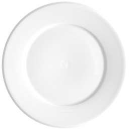 Starter- and Dessert Plate, Shape "Vitruv", white, Ø 22 cm