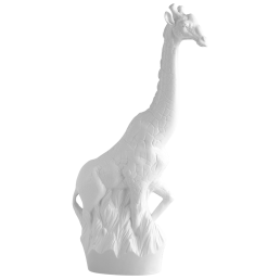 Giraffe, white, H 57 cm