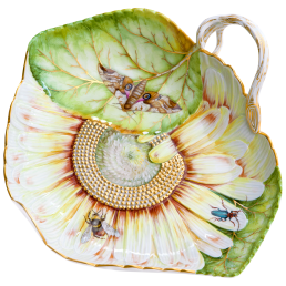 "Sunflower Leaf" dish, L 24 cm