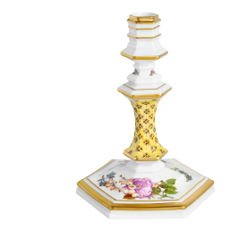 Candlestick "Fruit and flower painting", H 13,5 cm