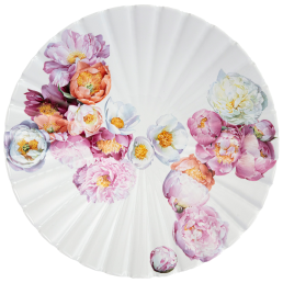 Scalloped dish Floral Flourish, Lim. 15, Ø 41 cm