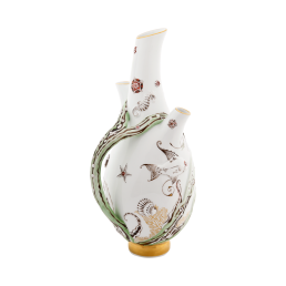 "Sea-life" fish vase, H 33 cm