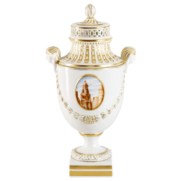 Vase "Egyptian landscapes", H 41 cm