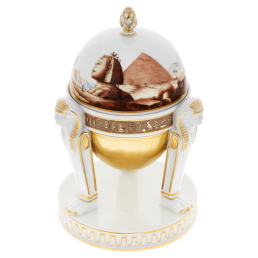 Inkwell "Egyptian Views", H 15,4 cm