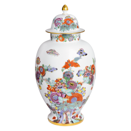 Vase with lid "Oriental Painting", H 64 cm