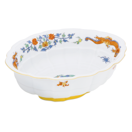 Bowl, small, "Rainbow dragon", 18,8 x 14,5 cm