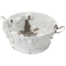 Bowl "Small bowl ..", Unique piece Arlene Shechet, L 48 cm