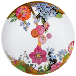 Wall Plate, Gudrun Gaube, Floral Seasons Ladder, Lim. 15, Ø 34 cm