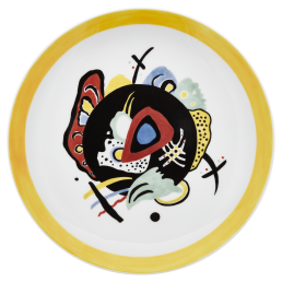 Wall Plate, Wassily Kandinsky, "Abstract Elements", Motifs 3, Ø 27 cm