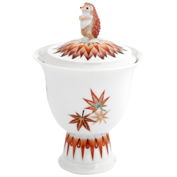 Box with hedgehog "Autumnal Magic", H 23 cm