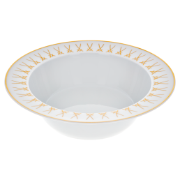 Bowl, large, Shape "No 41", Meissen LUXURY GOLD, Ø 27,5 cm