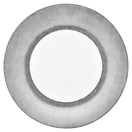 Dinner Plate, small, Shape "MEISSEN® Cosmopolitan", Mesh, platinum, Ø 24 cm