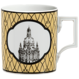 Mug, Shape "Berlin", City Mug, "Dresden", V 0,25 l