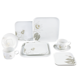 Starter set, 10-pcs for 2 persons, Shape "nova", Passion flower