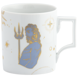 Mug, Shape "Berlin", "MEISSEN Zodiac Collection", Aquarius, V 0,25 l