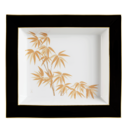 Vide-Poche, large, "Golden Bamboo", 21 x 18,5 cm