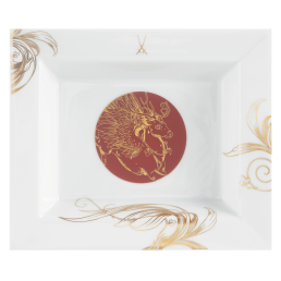 Vide-Poche medium, "MEISSEN Christmas Peryton", 16 x 13,5 cm