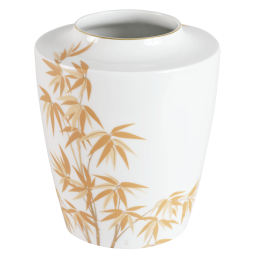 Vase, Shape "MEISSEN® Cosmopolitan", "Golden Bamboo", H 21 cm