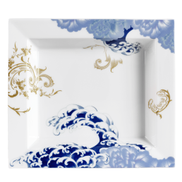 Vide-Poche, large, "Waves of spring", 21 x 18,5 cm