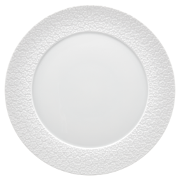 Charger Plate, Royal Blossom, bisque white, Shape "No 41", Ø 33 cm