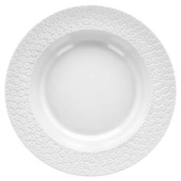 Pasta Plate, deep, Royal Blossom, bisque white, Shape "No 41", Ø 26 cm