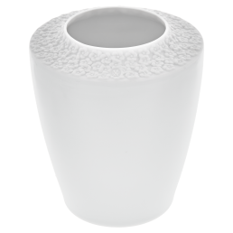 Vase, Royal Blossom, small, bisque white, H 12,5 cm