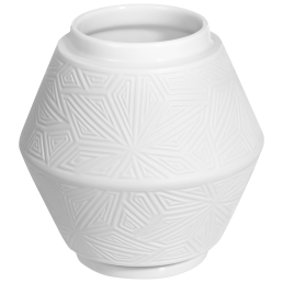 Vase Vitruv, bisque white, H 11 cm