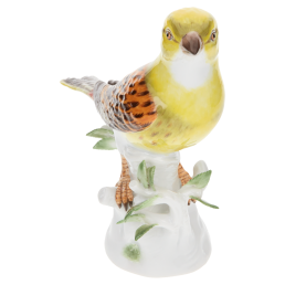 Bird, Coloured, without gold, H 14 cm