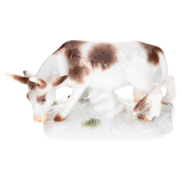 Cow, Coloured, without gold
