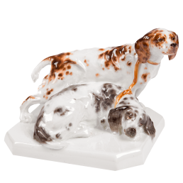 Dog group Spaniels, 11x15x12 cm