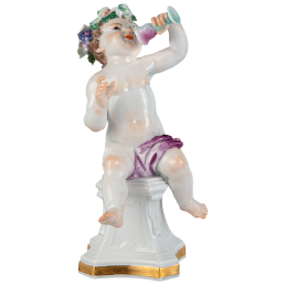 Figurine, Allegories Four Seasons, Autumn, Lim. 25, H 13,5 cm