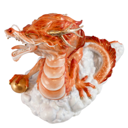 Dragon on a cloud, lim. 15, H 24,5 cm