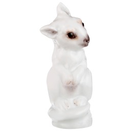 Kangaroo Animal young, Coloured, without gold, H 6,5 cm