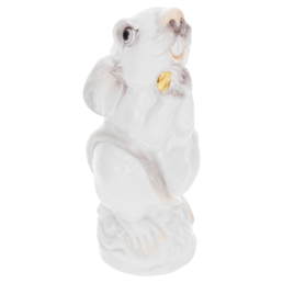 Chinese Annual Animal Rat, Coloured, without gold, H 12 cm