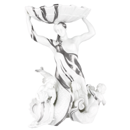 Nereide, Platinum painting, H 34 cm