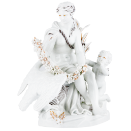 Leda with swan, lim. 25, H 17,5 cm