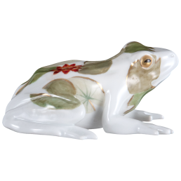 Frog, Leaves of Water lilies, 6,5 cm