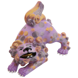 Lion Chinese lion, H 11 cm