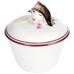 Box "Head of Harlequin", H 10,5 cm