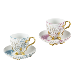 Snowball blossom set in pink and blue, Lim. 25