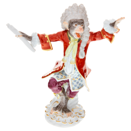 Monkey Orchestra Conductor, H 17,5 cm