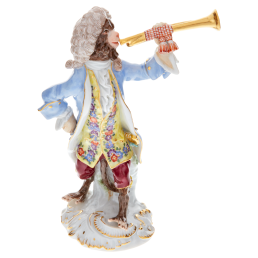 Monkey Orchestra Trumpeter, H 14 cm