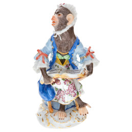 Monkey Orchestra Songstress, H 12 cm