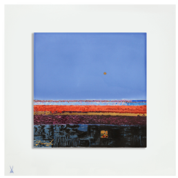 Wall picture, Window and Star, 30 x 30 cm