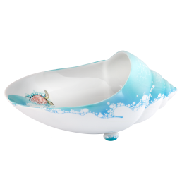 Seashell "Blue lagoon", lim. 25, 19,5 x 28,5 cm