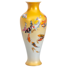 Vase Koi, Lim. 25, H 56 cm