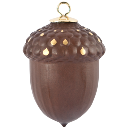 Acorn, Coloured gold, H 4 cm