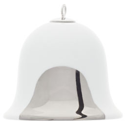 Bell, platinum Dot, H 4,8 cm