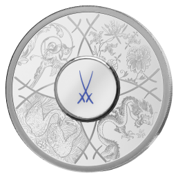 Medal "315 Years of MEISSEN" (1oz Ag)